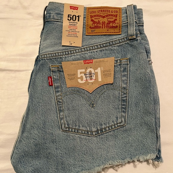 Levis high rise shorts - Picture 6 of 6